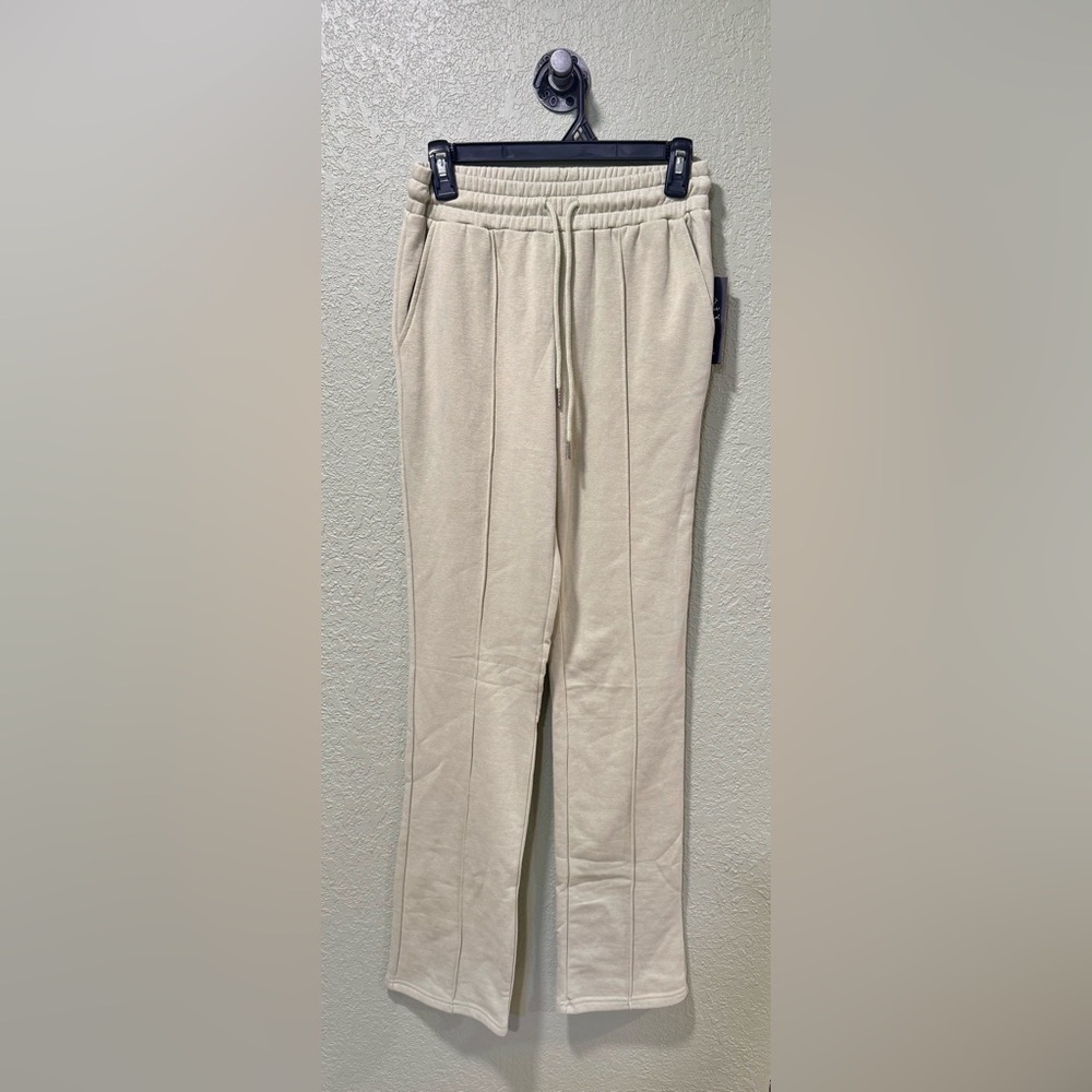 Central Park Green Wide Leg Women's Pants